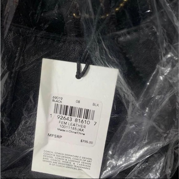 Coach leather Jacket - Picture 6 of 7